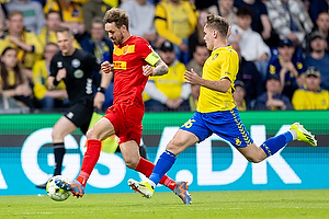 Kian Hansen, anfrer  (FC Nordsjlland), Mathias Kvistgaarden  (Brndby IF)