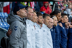 Kasper Hjulmand, cheftrner  (Danmark), Morten Wieghorst, assistenttrner  (Danmark)