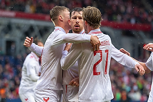 Pierre Emilie Hjbjerg, mlscorer  (Danmark), Morten Hjulmand  (Danmark)