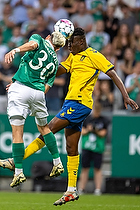 Srdjan Kuzmic  (Viborg FF), Emmanuel Yeboah  (Brndby IF)