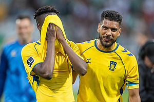 Emmanuel Yeboah  (Brndby IF), Ohi Omoijuanfo  (Brndby IF)