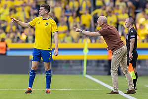 Jacob Rasmussen  (Brndby IF), Jesper Srensen, cheftrner  (Brndby IF)