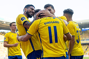 Filip Bundgaard, mlscorer  (Brndby IF), Ohi Omoijuanfo  (Brndby IF)