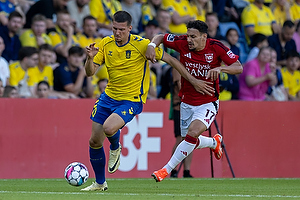 Jordi Vanlerberghe  (Brndby IF), Dimitris Emmanouilidis  (Vejle BK)