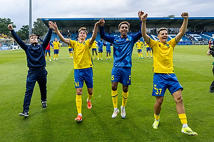 Clement Bischoff  (Brndby IF), Mathias Kvistgaarden  (Brndby IF), Noah Nartey  (Brndby IF), Oscar Schwartau  (Brndby IF)