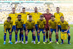 Yuito Suzuki  (Brndby IF), Noah Nartey  (Brndby IF), Mathias Kvistgaarden  (Brndby IF), Filip Bundgaard  (Brndby IF), Clement Bischoff  (Brndby IF), Daniel Wass, anfrer  (Brndby IF), Jacob Rasmussen  (Brndby IF), Patrick Pentz  (Brndby IF), Frederik Alves Ibsen  (Brndby IF), Rasmus Lauritsen  (Brndby IF), Sebastian Sebulonsen  (Brndby IF)