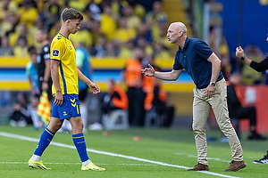 Filip Bundgaard  (Brndby IF), Jesper Srensen, cheftrner  (Brndby IF)