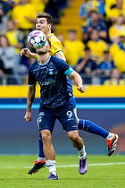 Patrik Mortensen, anfrer  (Agf), Jacob Rasmussen  (Brndby IF)