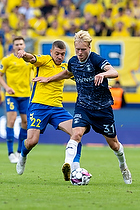 Tobias Bech  (Agf), Josip Radosevic  (Brndby IF)