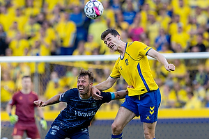 Patrik Mortensen, anfrer  (Agf), Jacob Rasmussen  (Brndby IF)