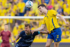 Patrik Mortensen, anfrer  (Agf), Jacob Rasmussen  (Brndby IF)