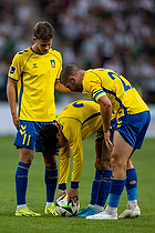 Josip Radosevic  (Brndby IF)m Filip Bundgaard  (Brndby IF), Yuito Suzuki  (Brndby IF)