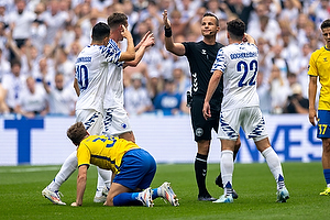 Morten Krogh, dommer, Giorgi Gocholeishvili  (FC Kbenhavn)