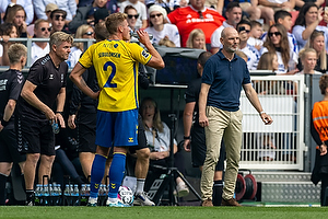 Sebastian Sebulonsen  (Brndby IF), Jesper Srensen, cheftrner  (Brndby IF)