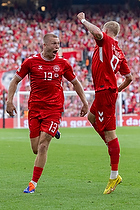 Albert Grnbk, mlscorer  (Danmark), Rasmus Kristensen  (Danmark)