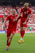 Albert Grnbk, mlscorer  (Danmark), Rasmus Kristensen  (Danmark)