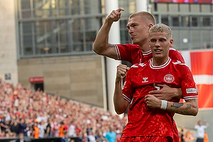 Albert Grnbk, mlscorer  (Danmark), Rasmus Kristensen  (Danmark)