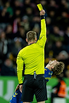 Jens Maae, dommer, Mathias Kvistgaarden  (Brndby IF)