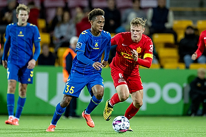 Noah Nartey  (Brndby IF), Jeppe Tverskov, anfrer  (FC Nordsjlland)