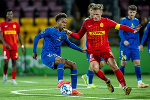 Noah Nartey  (Brndby IF), Jeppe Tverskov, anfrer  (FC Nordsjlland)