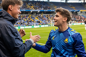 Oscar Schwartau  (Brndby IF), Mathias Kvistgaarden  (Brndby IF)