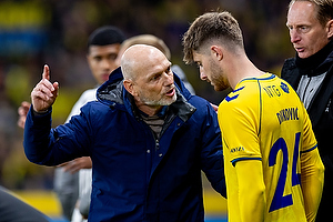 Jesper Srensen, cheftrner  (Brndby IF), Marko Divkovic  (Brndby IF)