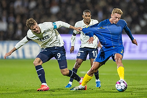 Patrik Mortensen, anfrer  (Agf), Sebastian Sebulonsen  (Brndby IF)