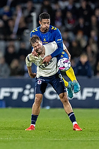 Frederik Alves Ibsen  (Brndby IF), Patrik Mortensen, anfrer  (Agf)