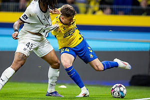 Kevin Mbabu  (FC Midtjylland), Marko Divkovic  (Brndby IF)