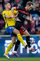 Jordi Vanlerberghe  (Brndby IF), Jan Kuchta  (FC Midtjylland)