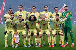 David Raya  (Spanien), Pedro Porro  (Spanien), Daniel Vivian  (Spanien), Mikel Merino  (Spanien), Ayoze Perez  (Spanien), Dani Olmo  (Spanien), Aymeric Laporte  (Spanien), Alex Baena  (Spanien), Marc Cucurella  (Spanien), Martin Zubimendi  (Spanien), Mikel Oyarzabal  (Spanien)