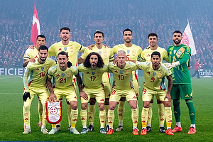 David Raya  (Spanien), Pedro Porro  (Spanien), Daniel Vivian  (Spanien), Mikel Merino  (Spanien), Ayoze Perez  (Spanien), Dani Olmo  (Spanien), Aymeric Laporte  (Spanien), Alex Baena  (Spanien), Marc Cucurella  (Spanien), Martin Zubimendi  (Spanien), Mikel Oyarzabal  (Spanien)