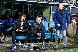 Casper Ankergren, mlmandstrner  (Brndby IF), Henrik Hansen, assistenttrner  (Brndby IF), Jesper Srensen, cheftrner  (Brndby IF)