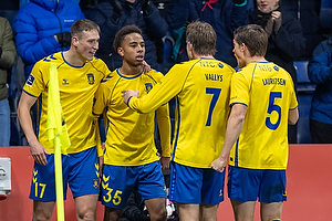 Noah Nartey, mlscorer  (Brndby IF), Mileta Rajovic  (Brndby IF), Nicolai Vallys  (Brndby IF)