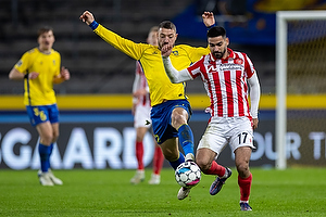 Josip Radosevic  (Brndby IF), Andres Jasson  (Aab)