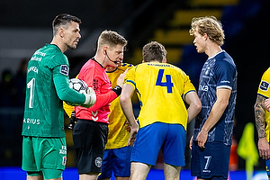 Jacob Karlsen, Dommer, Jesper Hansen  (Agf)