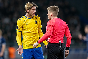 Stijn Spierings  (Brndby IF), Jacob Karlsen, Dommer