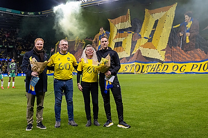 Benjamin Schmedes, sportsdirektr  (Brndby IF), Frederik Birk, cheftrner  (Brndby IF), Peter Nielsen, brndby support  (Brndby IF)