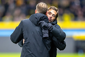 Frederik Birk, cheftrner  (Brndby IF), Jakob Poulsen, cheftrner  (Viborg FF)